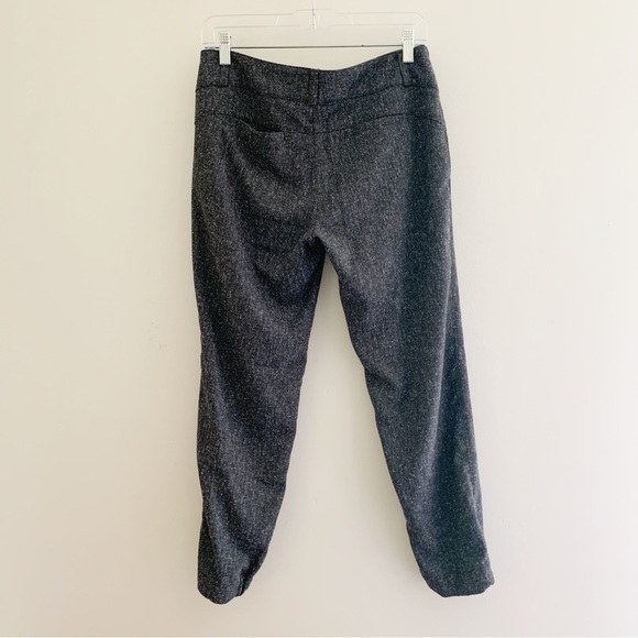 Elevenses Pembroke Tweed Joggers 4 Grey Anthropologie - Picture 4 of 11